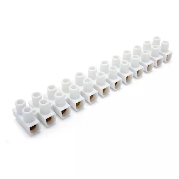 VELAMP - Barrettes de connexion en PP, TBS-80A-35mm2 - Barre de 12 plots (MG380)