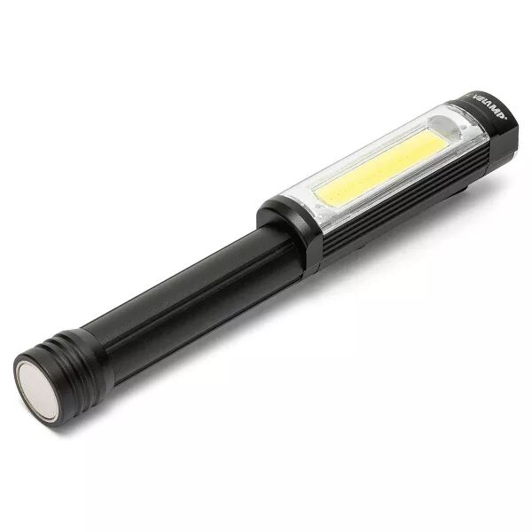 VELAMP - BIG DADDY: torche COB LED 3W 400 lumens en alu flash rouge avec aimant (IN256)