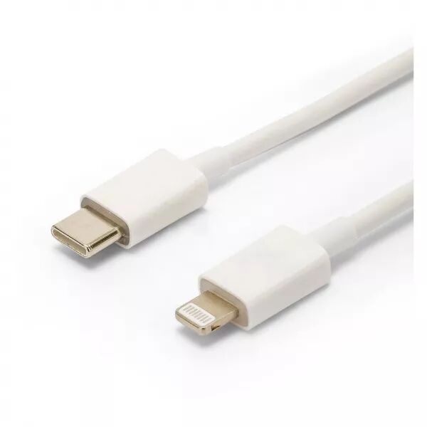 VELAMP - C�ble \ Sync & Charge\  / USB-C 8 broches, 1 m�tre, blanc (VN14248)