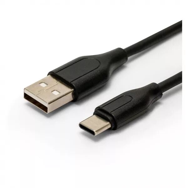 VELAMP - C�ble USB-C / USB, 1 m�tre, noir (VN13693)