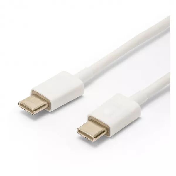 VELAMP - C�ble USB-C / USB-C, 1 m�tre, blanc (VN14263)