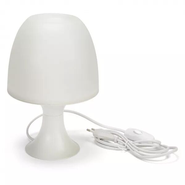 VELAMP - CHAMPIGNON: Lampe de table blanche avec douille E14 (TL1010-B)