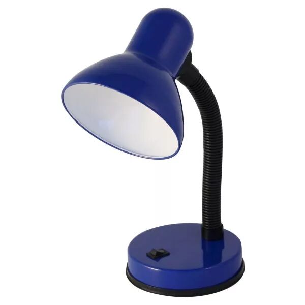 VELAMP - CHARLESTON: Lampe de bureau avec culot E27, bleu (TL1201-U)