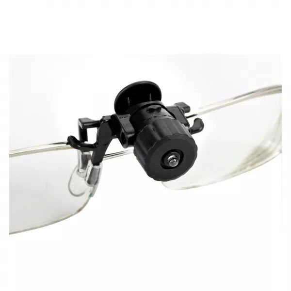 VELAMP - CRICKET : Lampe LED � clipser pour lunettes. 3xAG3 inclus. Noir (IH526)