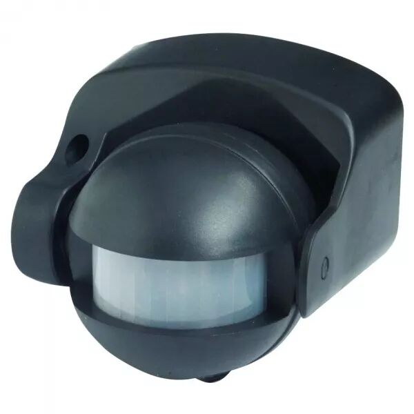 VELAMP - D�tecteur de mouvements infra-rouges, IP44 12m/180� Noir (MS005)