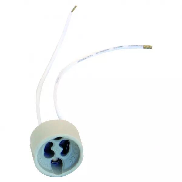 VELAMP - Douille en c�ramique GU10  15cm 2x0.75mm2 (LHGU10)