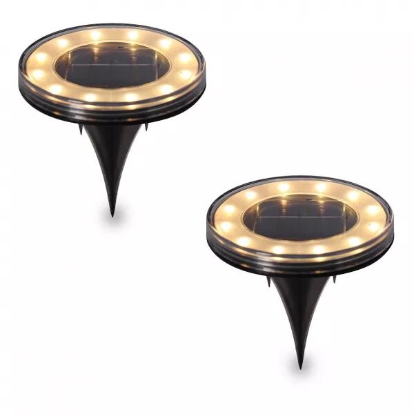 VELAMP - ENTERPRISE: KIT de 2 lampes solaires avec piquet (SPK16)