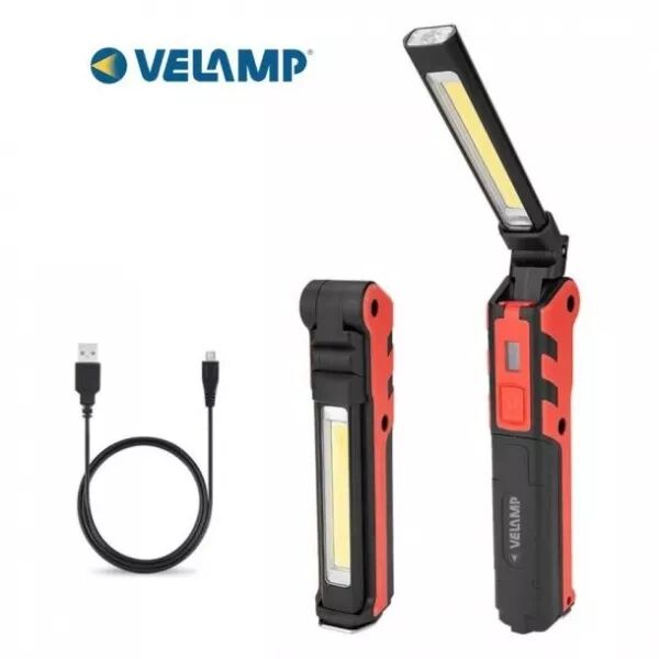 VELAMP - KUBRIK: lampe d\'inspection rechargeable + torche. Multifonctions (IR439)