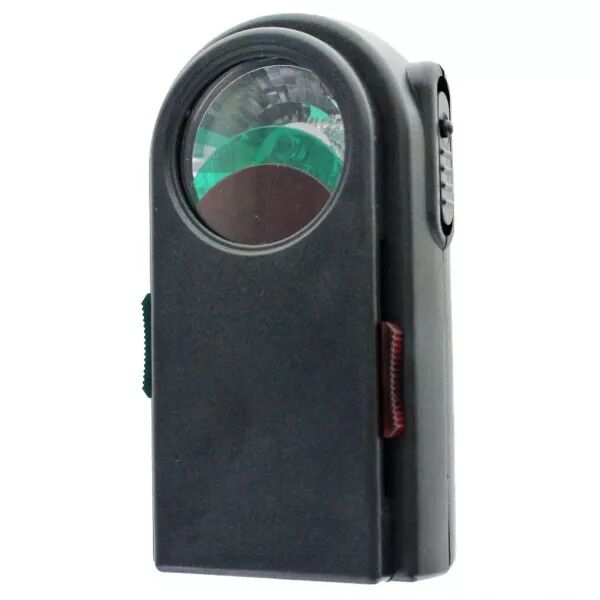 VELAMP - Lampe de poche 3 LED. Filtres color�s, bouton morse. En plastique, noire (LC350)