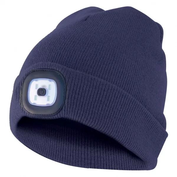 VELAMP - LIGHTHOUSE : Bonnet � LED 100 Lumens rechargeable bleu (CAP04)
