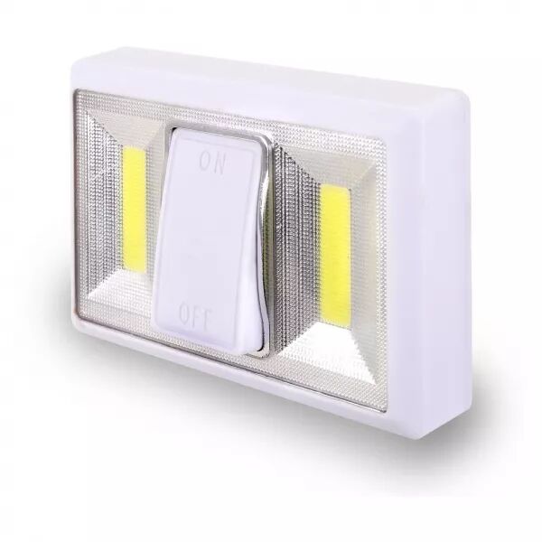VELAMP - LOVING : interrupteur LED � piles (incluses !). Blanc (IL92)