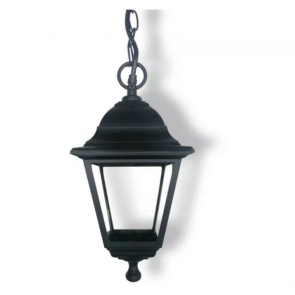 VELAMP - MANAUS : Applique exterieure  Vintage, E27,IP44  en aluminium. Noir (IS713)