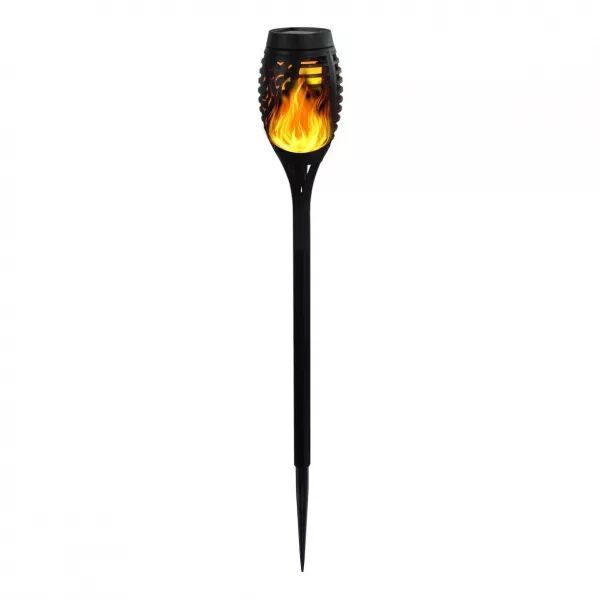 VELAMP - OLYMPIA : lampe solaire LED effet flamme, 51 cm (SPK12)