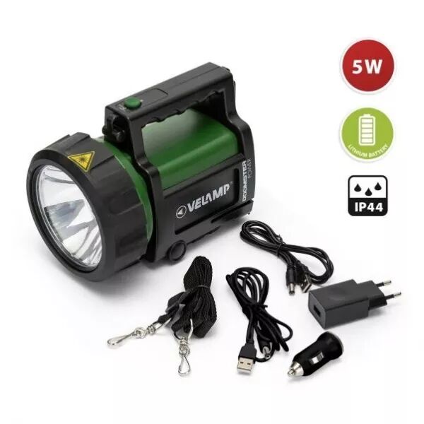 VELAMP - Phare rech. LED 5W 350 lm (IR666-5W)