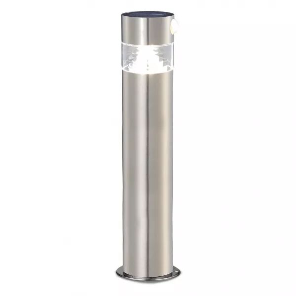 VELAMP - Potelet solaire 150 lumens, en acier, avec d�tecteur de mouvement (SL341)