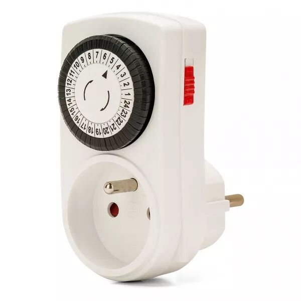VELAMP - Programmateur journalier 24 heures � segments 360 W max (SH001H.FR)