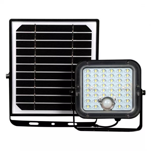 VELAMP - Projecteur LED 1500 lumens � charge solaire, avec d�tecteur de pr�sence. (SL365)