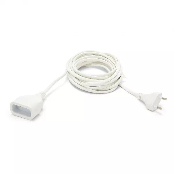 VELAMP - Prolongateur 5 m�tres, 6A H03VVH2-F2X0.75MM2, NF,CE (PRO10A-FR-5)