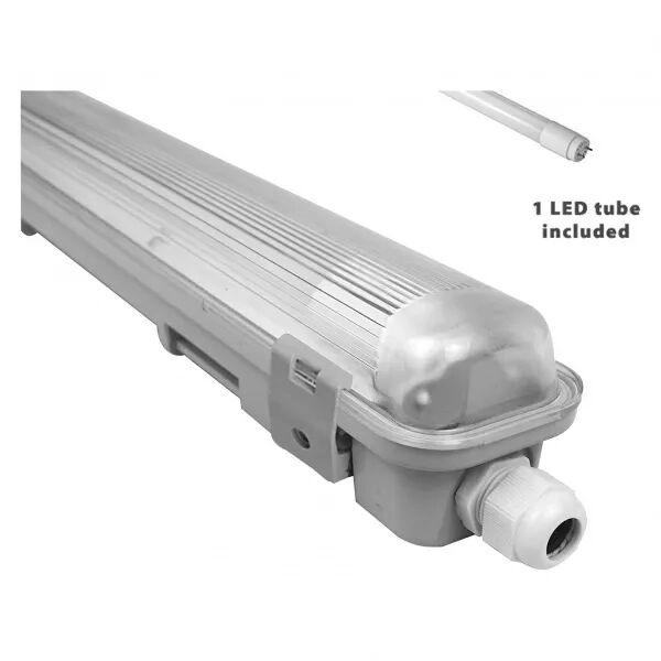 VELAMP - R�glette IP65 munie de 1 tube LED de 120cm. 18W, 4000K (TNE136)