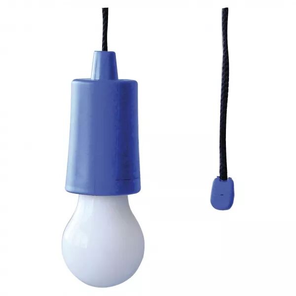 VELAMP - RETRO\' : Ampoule LED � piles avec cordon. Bleu. 3AAA non fournies (IL84-B)
