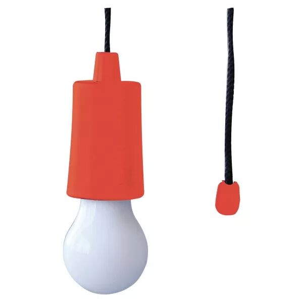 VELAMP - RETRO\' : Ampoule LED � piles avec cordon. Rouge. 3AAA non fournies (IL84-R)