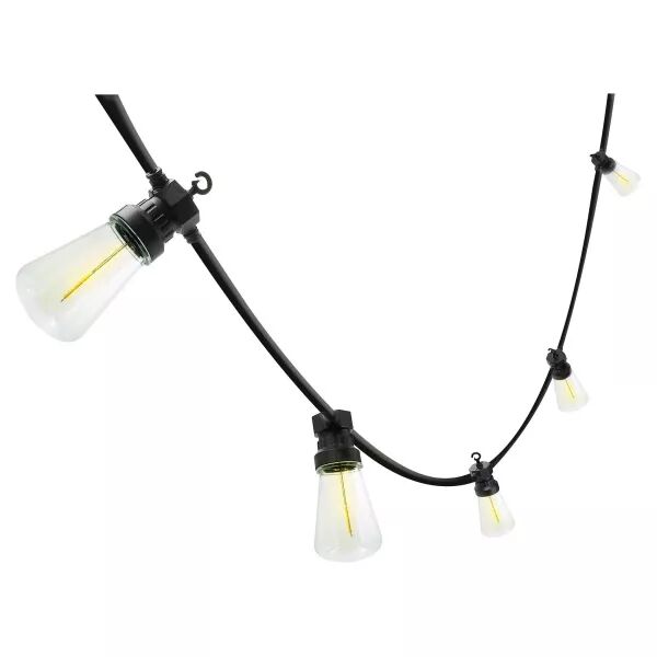 VELAMP - RETRO : Guirlande lumineuse extensible IP44, 15 m�tres, 20 ampoules LED (PS068N)