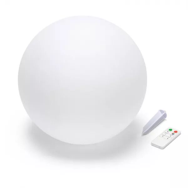 VELAMP - SOLAR NOVA : Sph�re LED RGB � recharge solaire 25 cm (SL528)