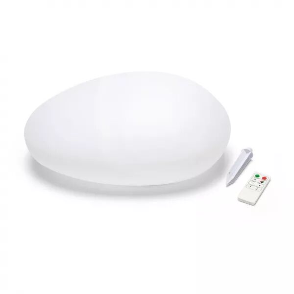 VELAMP - SOLAR STONE: Pierre LED RGB � recharge solaire (SL561)