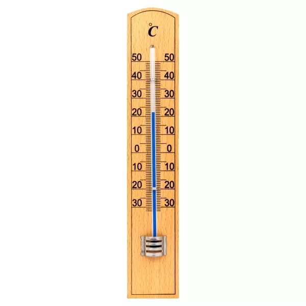 VELAMP - Thermom�tre bois int�rieur/ext�rieur 20cm (THERM30)