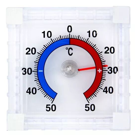 VELAMP - Thermom�tre de fen�tre int�rieur/ext�rieur autocollant (THERM32)