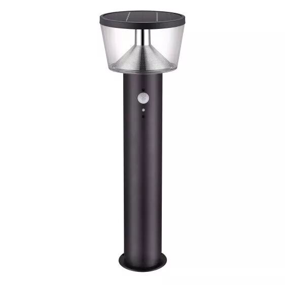 VELAMP - TULUM: Borne � charge solaire 600 lumens, avec d�tecteur de mouvement (SL344)