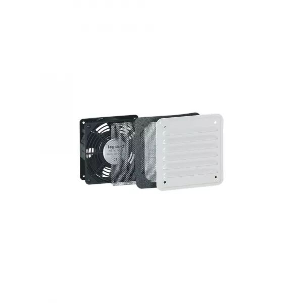 VENTILATEUR 30/160 M�/H - RAL7035 - AVEC OU�E M�TAL - IP32 IK10
