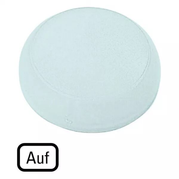 Verrine, voyant lumineux blanc, plate, ARRET (218404)