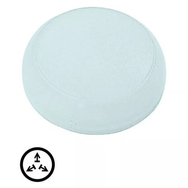 Verrine, voyant lumineux blanc, plate, symbole desserrage (218400)