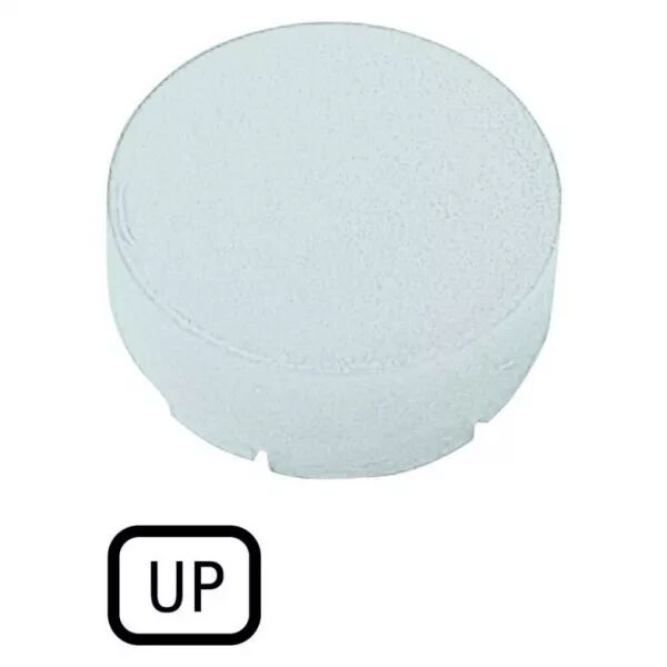Verrine pour boutons-poussoirs, saillante blanche, UP (218374)