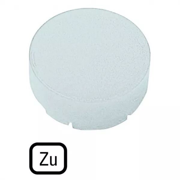 Verrine pour boutons-poussoirs, saillante blanche, ZU (218359)