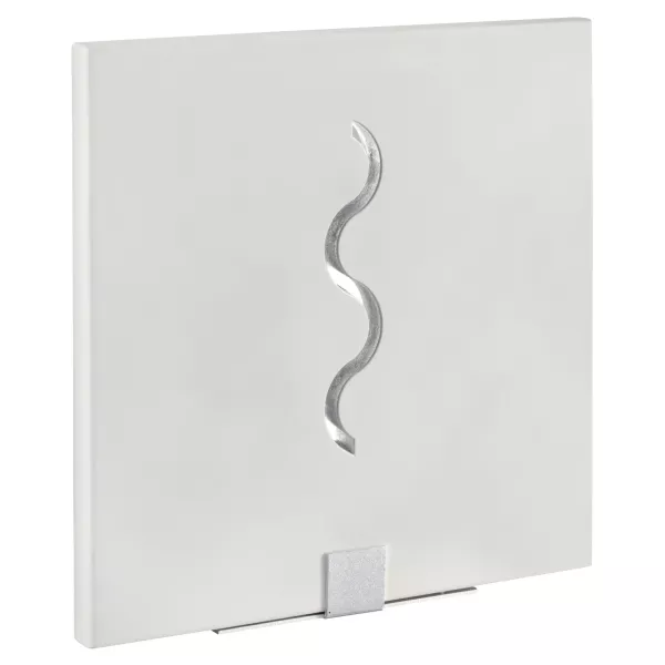 VIAX - Applique Mur pl�tre 2G7 2X9W max., carr�, blanc,  lampe non incl. (3052)