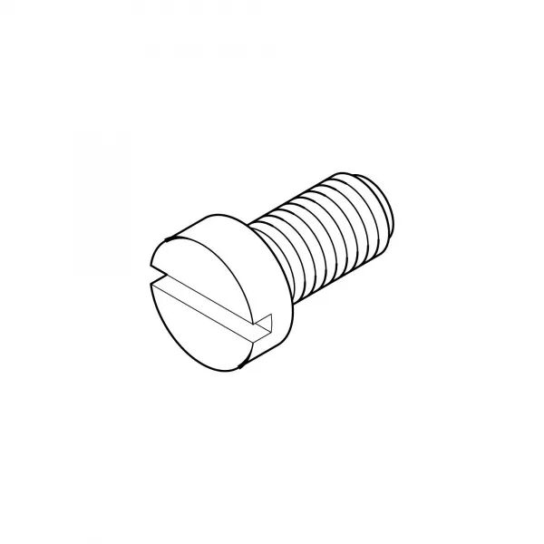 Vis nylon TC charg�e fibre de verre-6x12mm-fixation toutes goulottes Segma