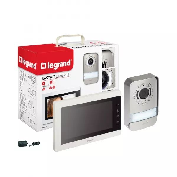 VISIOPHONE EASY KIT ESSENTIAL �CRAN 7POUCES BLANC AVEC PLATINE DE RUE