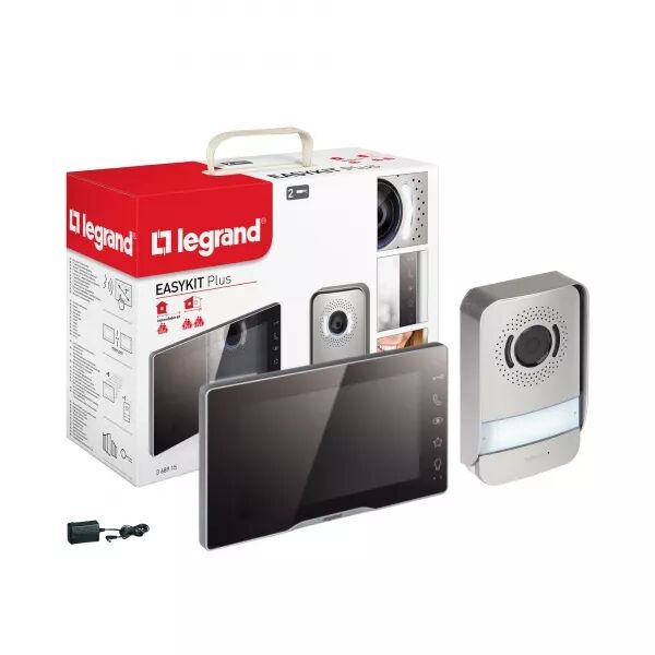VISIOPHONE EASY KIT PLUS �CRAN 7POUCES NOIR EFFET MIROIR AVEC PLATINE DE RUE