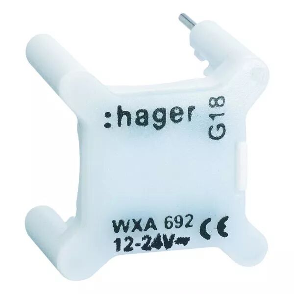 Voyant Gallery pour interrupteur, 12/24V, Blanc (WXA695)
