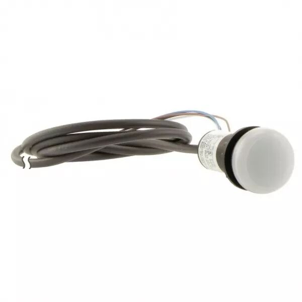 Voyant lumin.,24V,blanc,c�ble,1m,ouvert  (185142)