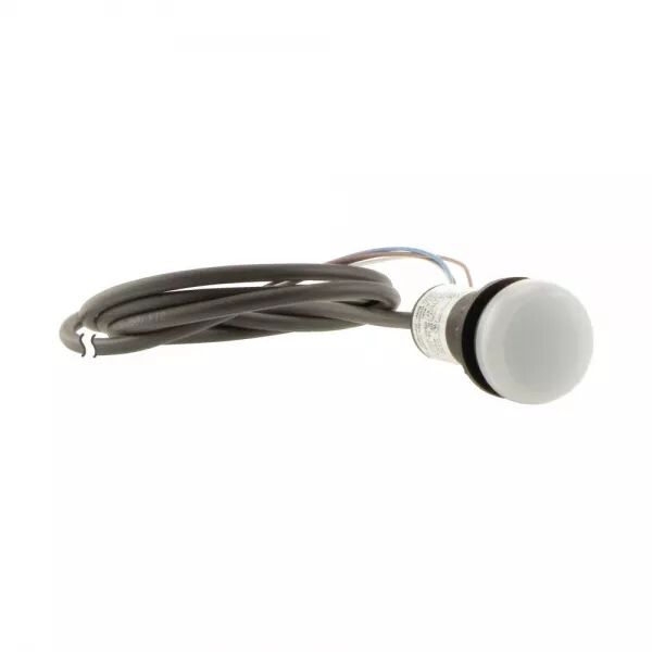 VOYANT LUMIN.,24V,BLANC,C�BLE,3,5M,OUV.