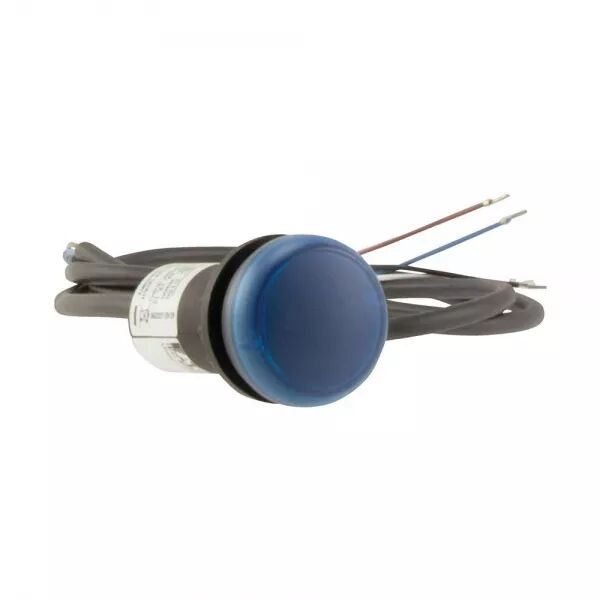VOYANT LUMIN.,24V,BLEU,C�BLE,3,5M,OUVERT