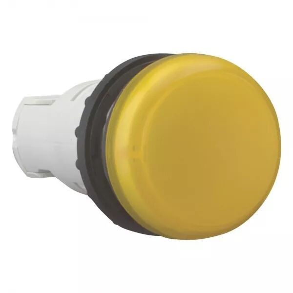 VOYANT LUMINEUX, AUTOMATE COMPACT, PLAT, JAUNE