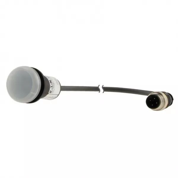 Voyant lumineux; blanc; 24 V; avec c�ble 1m et connecteur m�le M12A (181059)