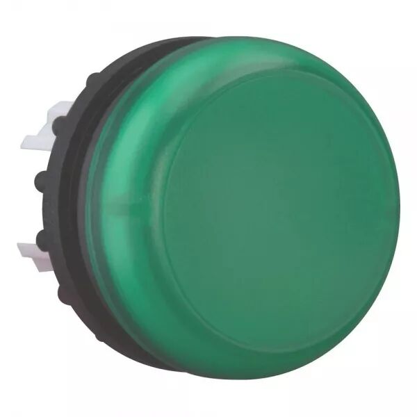 VOYANT LUMINEUX, PLAT, VERT, DIAM�TRE 22.5