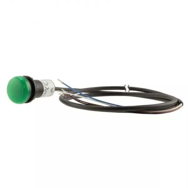 Voyant lumineux,24V,vert,c�ble,1m,ouvert (185140)