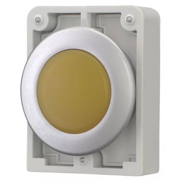 Voyant lumineux 30mm, flush, jaune (183285)