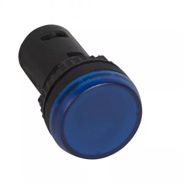 VOYANT MONOBLOC AVEC LED INT�GR�E IP69 OSMOZ COMPLET - BLEU - 230V~